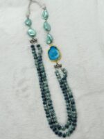 Barook with rare of crystals necklace
