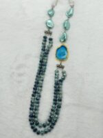 Barook with rare of crystals necklace - Image 2
