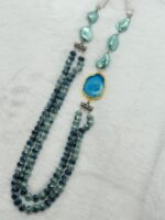 Barook with rare of crystals necklace - Image 3