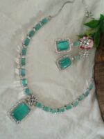 American Diamond Necklace Set - Image 2