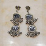 Oxidized Earrings