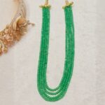 Green Beaded Necklace - Image 2