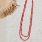 Pink Beaded Necklace - Image 2