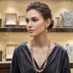 Real Golden Rutile Stone Necklace - Image 2