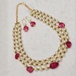 Shell Pearl Necklace - Image 2