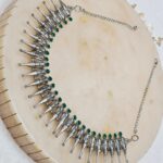 Green Oxidized Necklace - Image 2