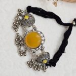 Yellow Oxidized Necklace - Image 3