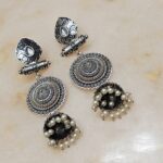 Oxidized Earrings - Image 2
