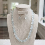Blue Topaz Stone Necklace