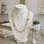 Real Golden Rutile Stone Necklace