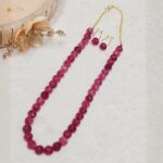 Red Stone Necklace - Image 2