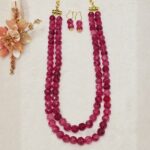 Red Stone Necklace - Image 3