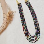 Multicolor Beaded Necklace - Image 3