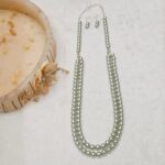 Silverish Gray Pearl Necklace
