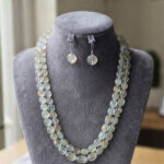 Real Golden Rutile Stone Necklace