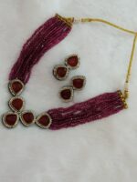 American Diamond Necklace Set