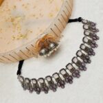 Multicolor Oxidized Necklace