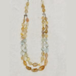 Real Golden Rutile and Barriel Stone Necklace - Image 4