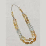 Real Golden Rutile and Barriel Stone Necklace - Image 3