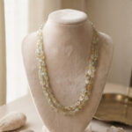 Real Golden Rutile Stone Necklace