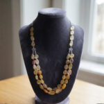 Rare of Golden Rutile Stone Necklace