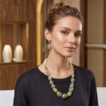 Real Aquamarine Stone Necklace - Image 2