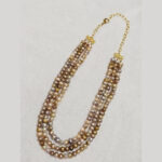 Fresh Water Barooka Pearl Necklace - Image 3