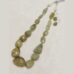 Real Aquamarine Stone Necklace - Image 4