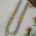 Polki Pearl Necklace