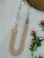 Polki Pearl Necklace